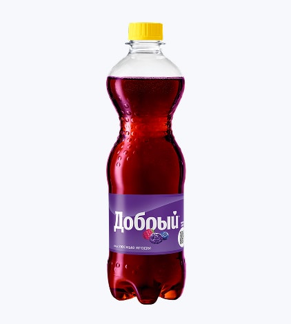 Напиток безалкогольный ДОБРЫЙ Лесные ягоды с/газ ПЭТ 
