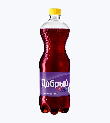 Напиток безалкогольный ДОБРЫЙ Лесные ягоды с/газ ПЭТ