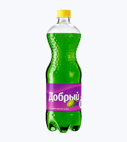 Напиток безалкогольный ДОБРЫЙ Киви Виноград сильногаз. ПЭТ