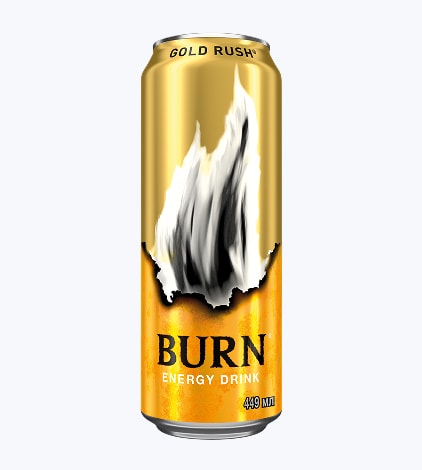 Напиток безалкогольный BURN ГОЛД РАШ газ. ж/б