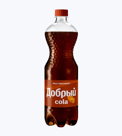 Напиток безалкогольный ДОБРЫЙ Кола Карамель ПЭТ
