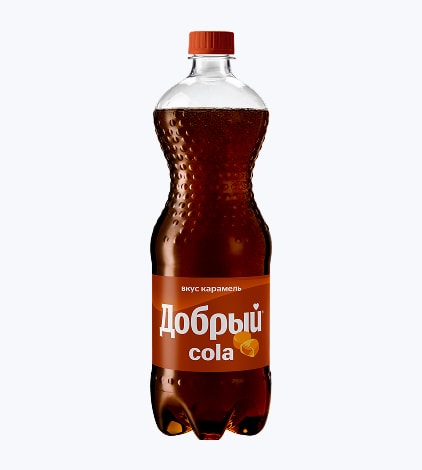 Напиток безалкогольный ДОБРЫЙ Кола Карамель ПЭТ