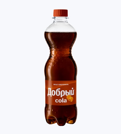 Напиток безалкогольный ДОБРЫЙ Кола Карамель ПЭТ