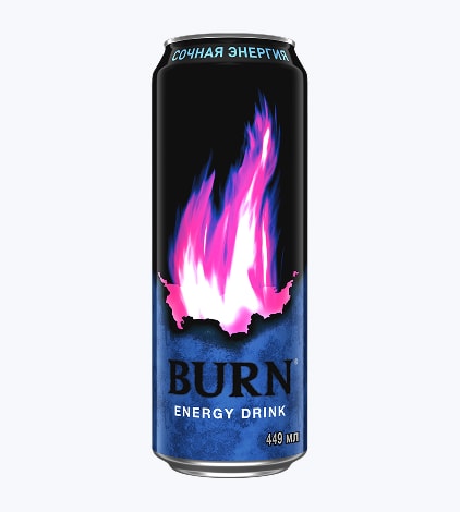 Напиток безалкогольный BURN СОЧНАЯ ЭНЕРГИЯ ж/б